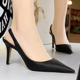Sexy Kitten Heels Women Pumps Occupation Office Shoes High Heels Shoes Lady Party Shoes Women Heels Sandals 43