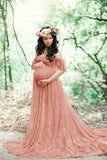 Long Maternity Clothes Pregnancy Dress Photography Props Dresses For Photo Shoot Maxi Gown Dresses For Pregnant Women Clothing