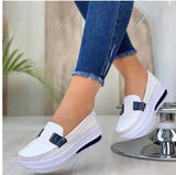 Sneakers fashion 2021 Spring New Platform Comfortable Women's Sneakers Fashion Lace Up Casual Little White Shoes Women Increase Vulcanize Shoes