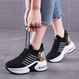 Fashion Sneakers Women Casual Shoes Tenis Feminino Comfy Ladies Vulcanize Shoes Lace Up Trainers Women Platform Sneakers