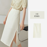 Office Lady 2021 Newly Autumn Women's Clothing Single Button Professional Suit Solid Pleat Pockets Two-piece Shorts